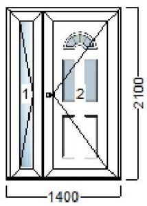 akcija ulazna vrata 140x210 salamander njemacka kvaliteta slika 109738538 214x300
