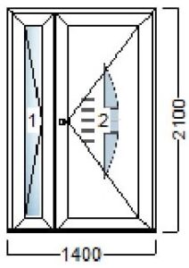 akcija ulazna vrata 140x210 salamander njemacka kvaliteta slika 109738673 212x300